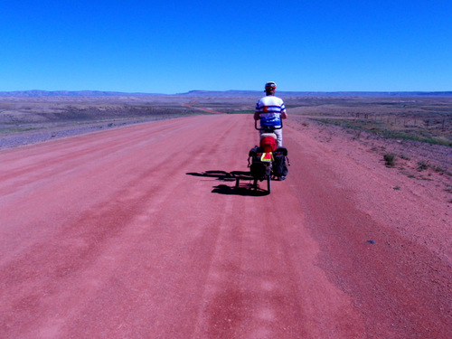 Mile 160 on the GDMBR (23 June 2013; between Middlewood Hill and Rawlins, Wyoming).